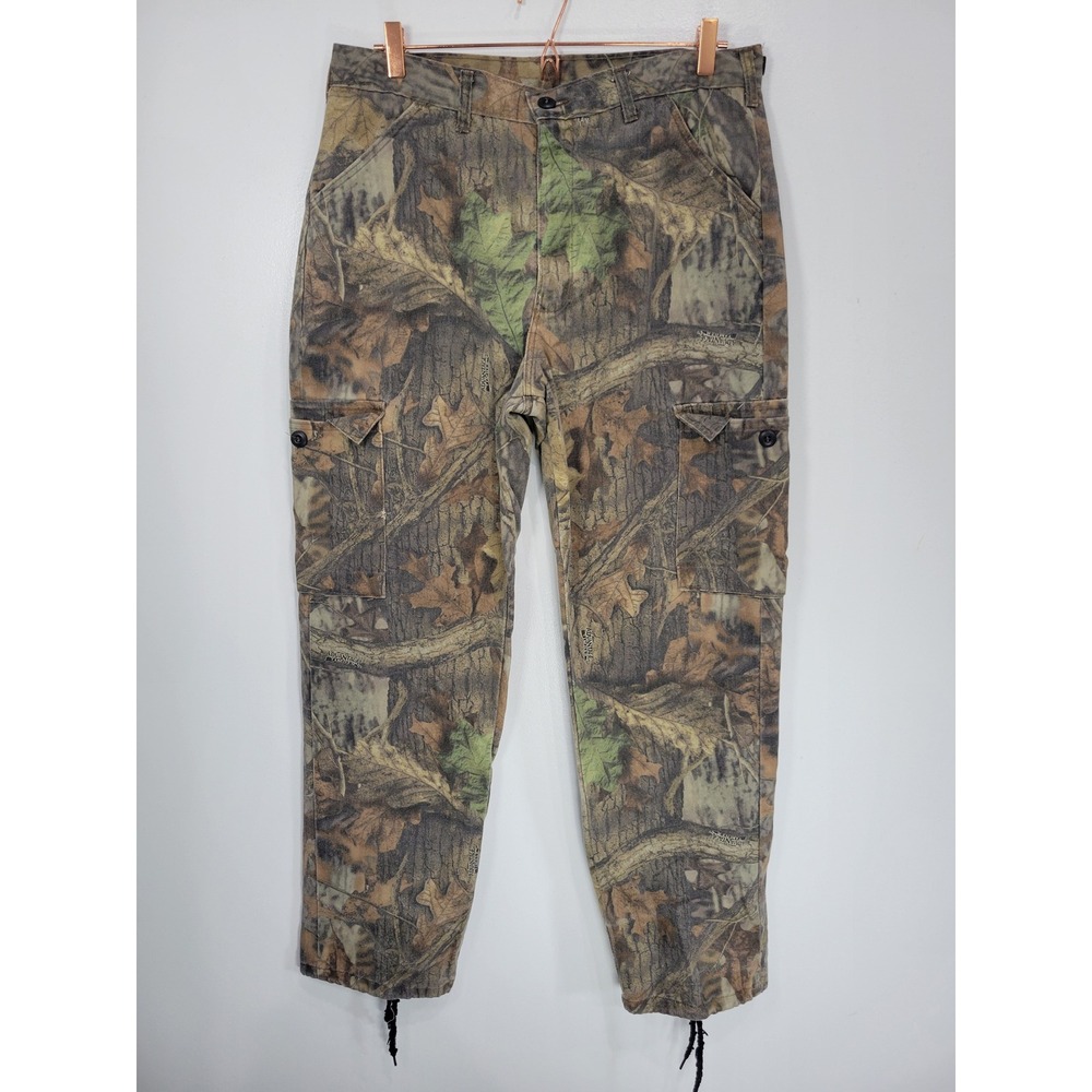 Liberty Advantage Timber Camo Cargo Pants Mens Medium Regular 32x31 Made in USA